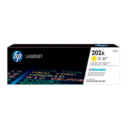 TONER HP CF502A 202A L.J. PRO M254 YELLOW 1.300 PAGINAS