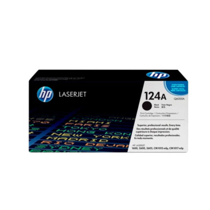 TONER HP Q6000A 124A L.J 2600N NEGRO 2.500 PAGINAS