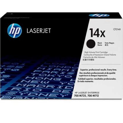 TONER HP 14X CF214X L.J. ENT 700 NEGRO 17.5K PG