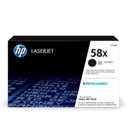 TONER HP CF258X 58X L.J M404 NEGRO 10.000 PAGINAS